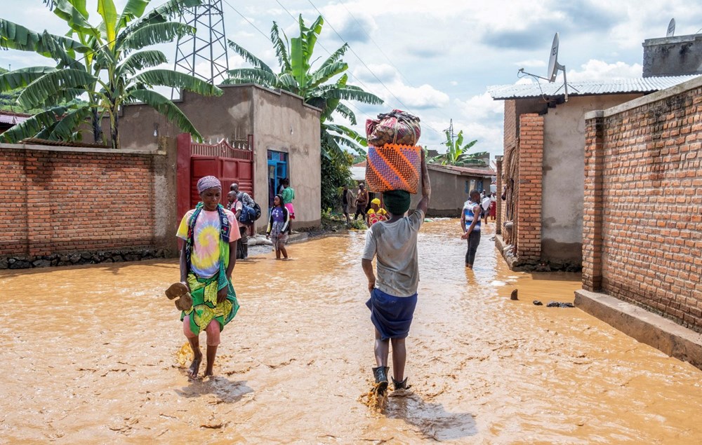 Ruanda'da sel ve toprak kayması: 129 ölü