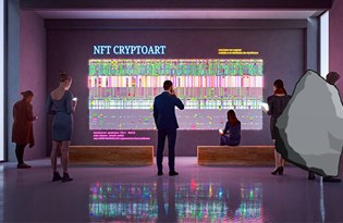 NFT piyasası çıldırdı: Taş görseline 1.3 milyon dolar