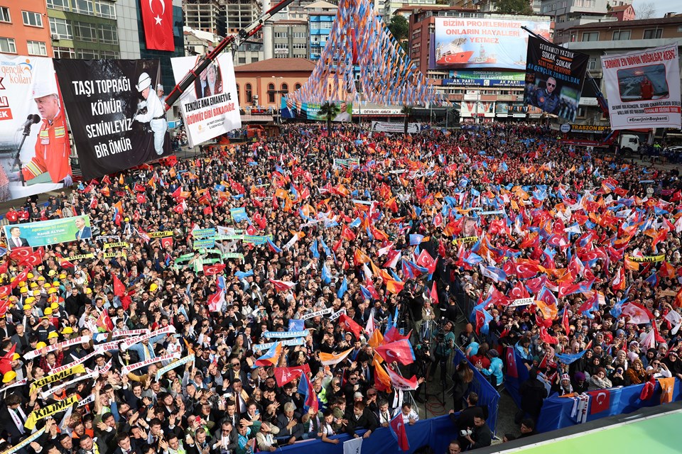 Yerel seçime 49 gün kaldı | Cumhurbaşkanı Erdoğan ilk mitingini Zonguldak’ta yaptı: “En önemli hedef enerjide tam bağımsızlık” - 1