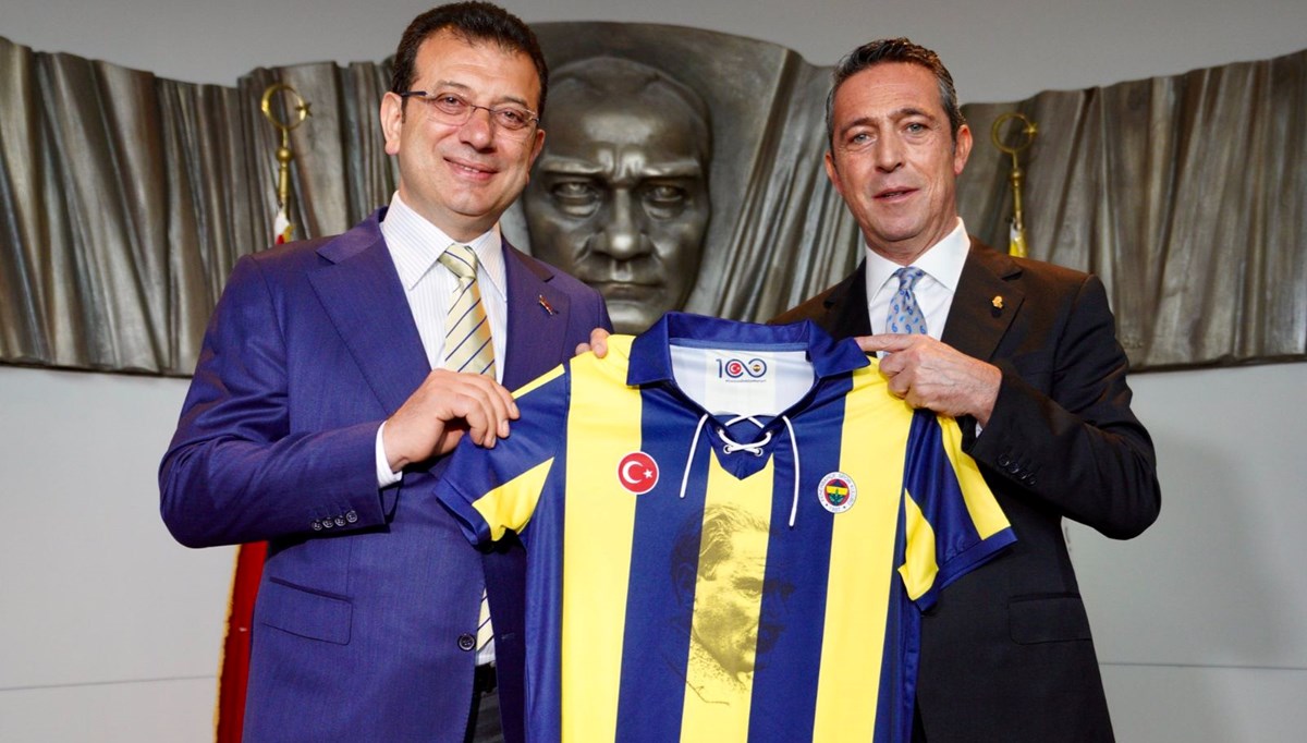 Ekrem İmamoğlu'ndan Fenerbahçe'ye ziyaret
