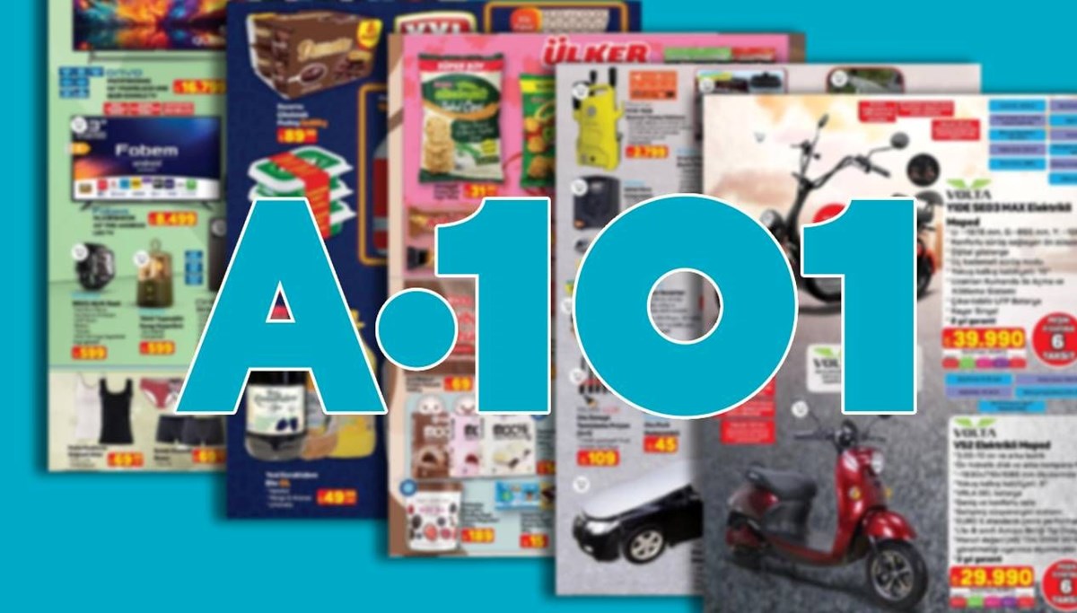 A101 aktüel katalog 7 Ağustos: Buharlı temizleyici, halı yıkama makinesi, elektrikli moped, bisiklet, araç içi buzdolabı geliyor
