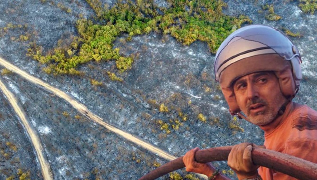 Çanakkale'de yeşil, griye döndü! Gelibolu'da yanan alanlardan can yakan görüntü