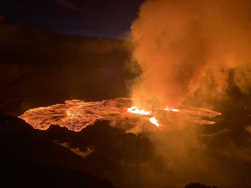 Hawaii'deki Kilauea Yanardağı yeniden faaliyete geçti - 8