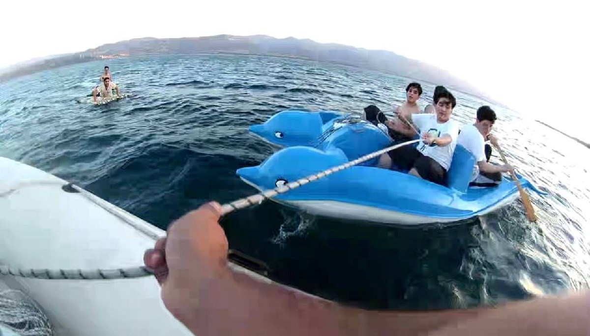 Sapanca Gölü'n'de 17 kişi kurtarıldı