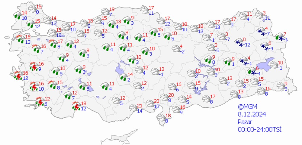 Hafta sonu hava nasıl olacak? 3 il için sarı kodlu uyarı - 16