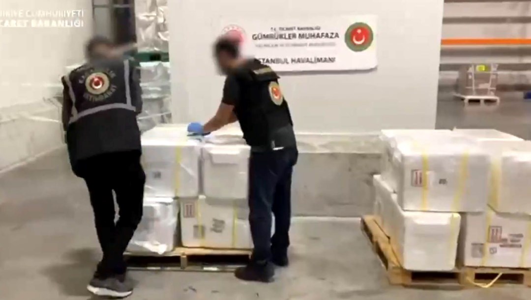 İstanbul Havalimanı'nda 455 kilo kokain ele geçirildi