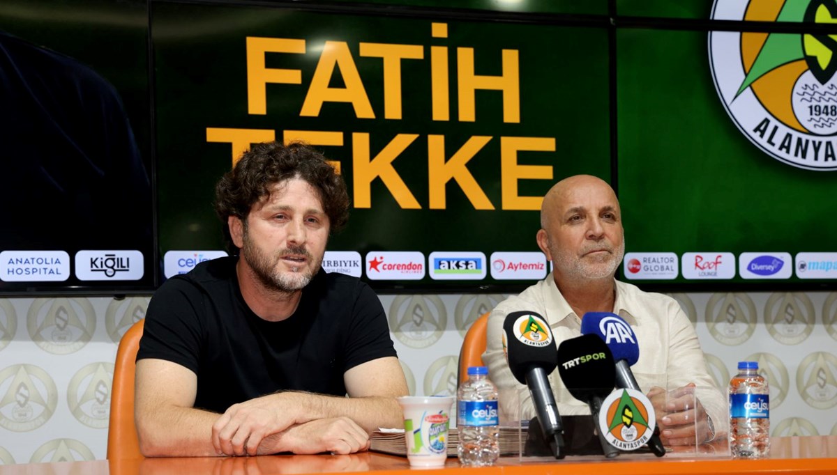 Alanyaspor'da yeni teknik direktör Fatih Tekke oldu