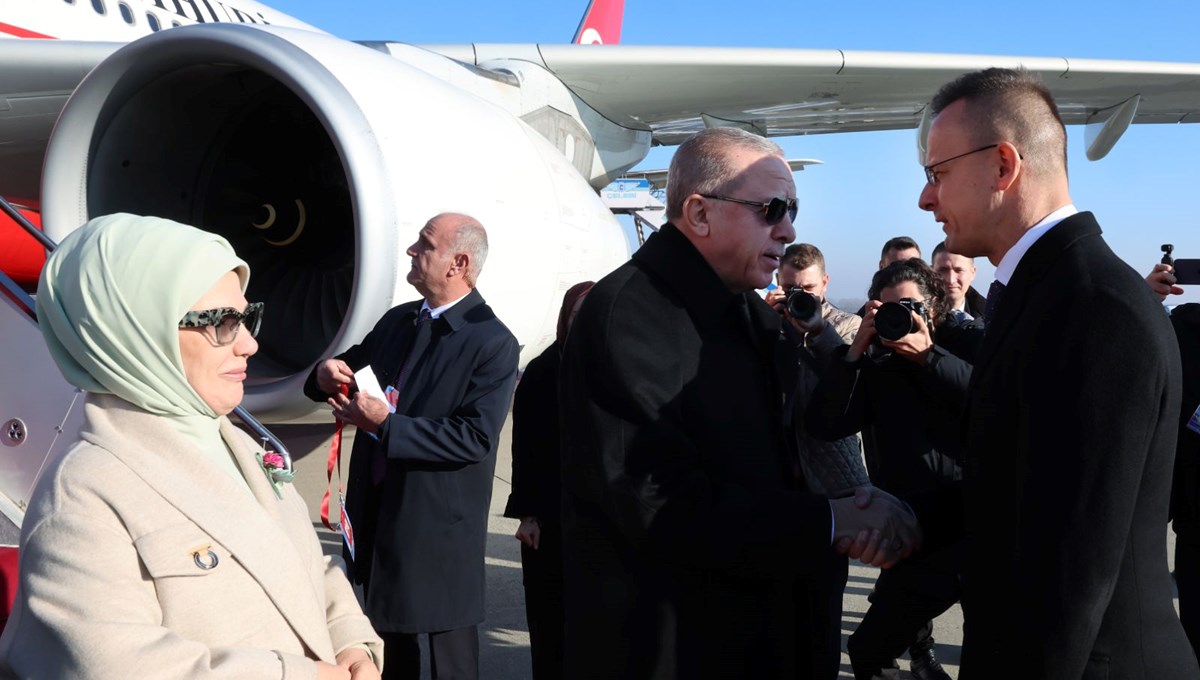 Cumhurbaşkanı Erdoğan Macaristan'da Cumhurbaşkanı Erdoğan Macaristan'da
