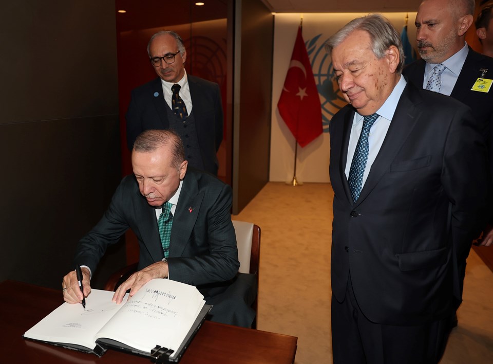 Cumhurbaşkanı Erdoğan, BM Genel Kurulu'nda dünyaya seslendi: "Gazze'de yaşananlar insanlığı dip noktasıdır" - 4