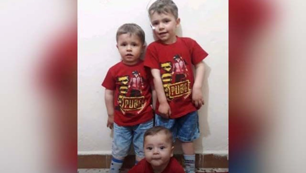 Evde çıkan yangında 3 kardeş öldü