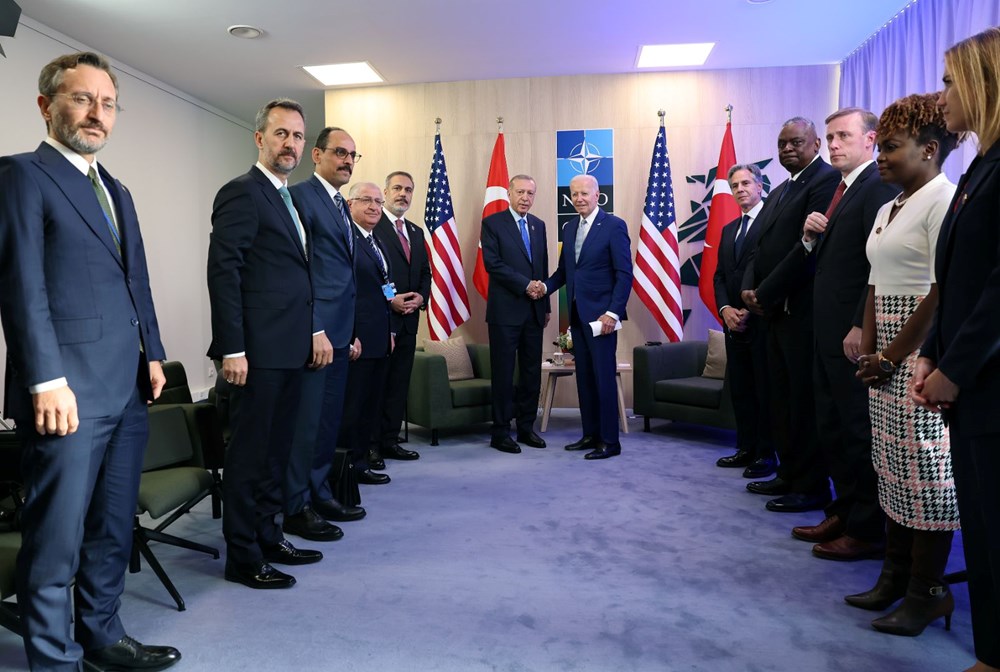Cumhurbaşkanı Erdoğan'dan NATO Zirvesi'nde yoğun diplomasi mesaisi - 12