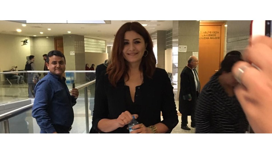 Oyuncu Deniz Çakır hakim karşısında
