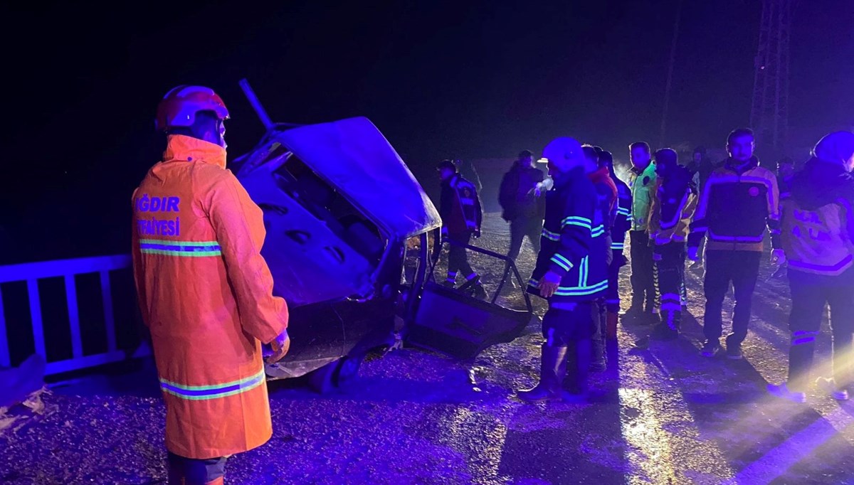 Iğdır’da zincirleme trafik kazası: 2 yaralı Iğdır’da zincirleme trafik kazası: 2 yaralı