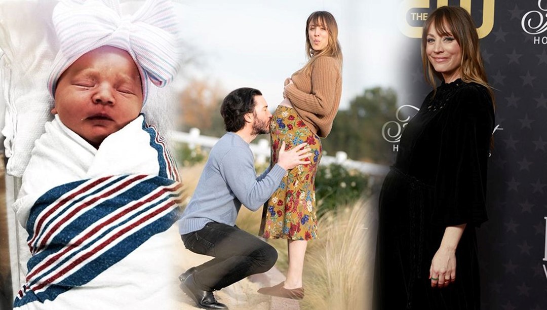 The Big Bang Theory'nin yıldızı Kaley Cuoco anne oldu