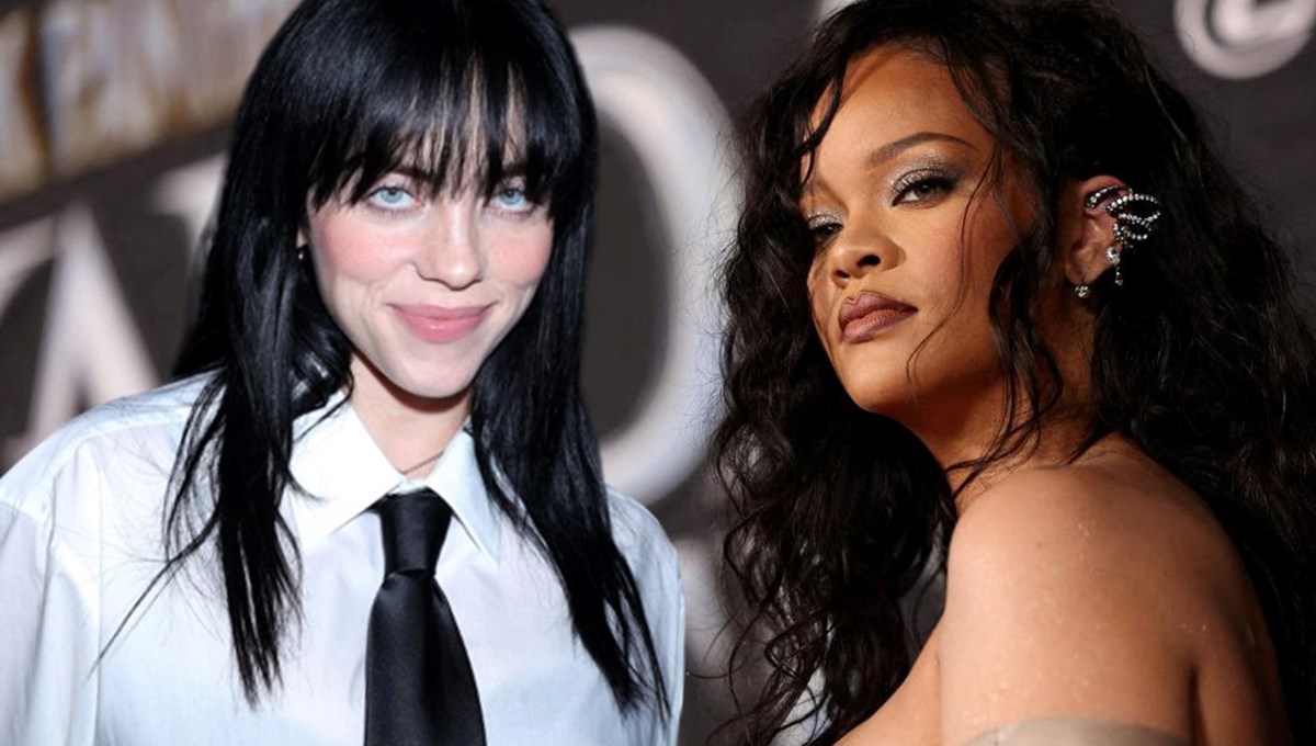 Billie Eilish'ten Rihanna'ya övgü: Dünyanın en seksi insanı