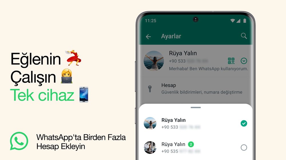 WhatsApp duyurdu: İki hesap arasında geçiş yapılabilecek - 4