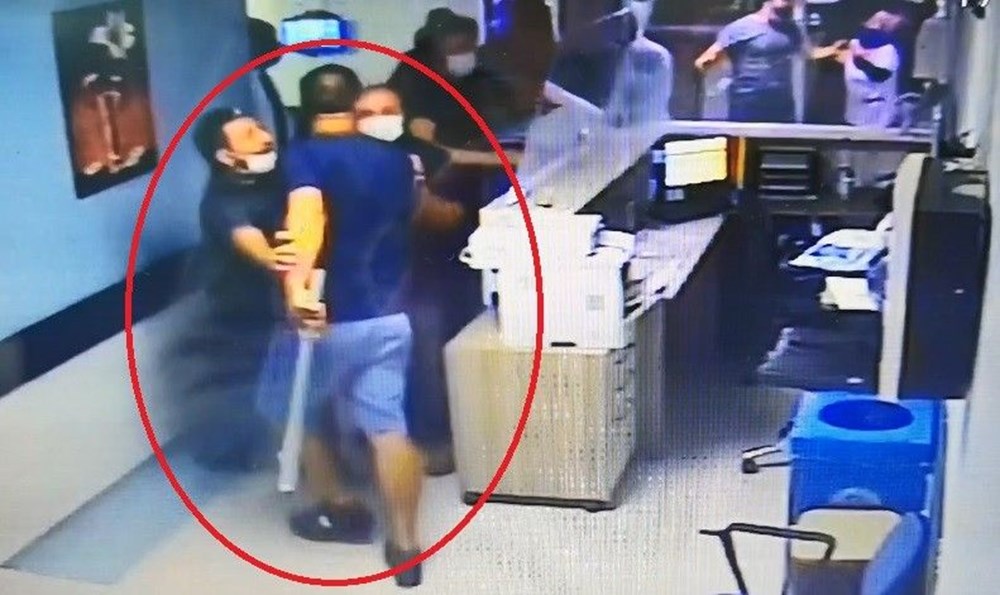 Hastanede güvenlik görevlisi ve doktora saldırı - 2