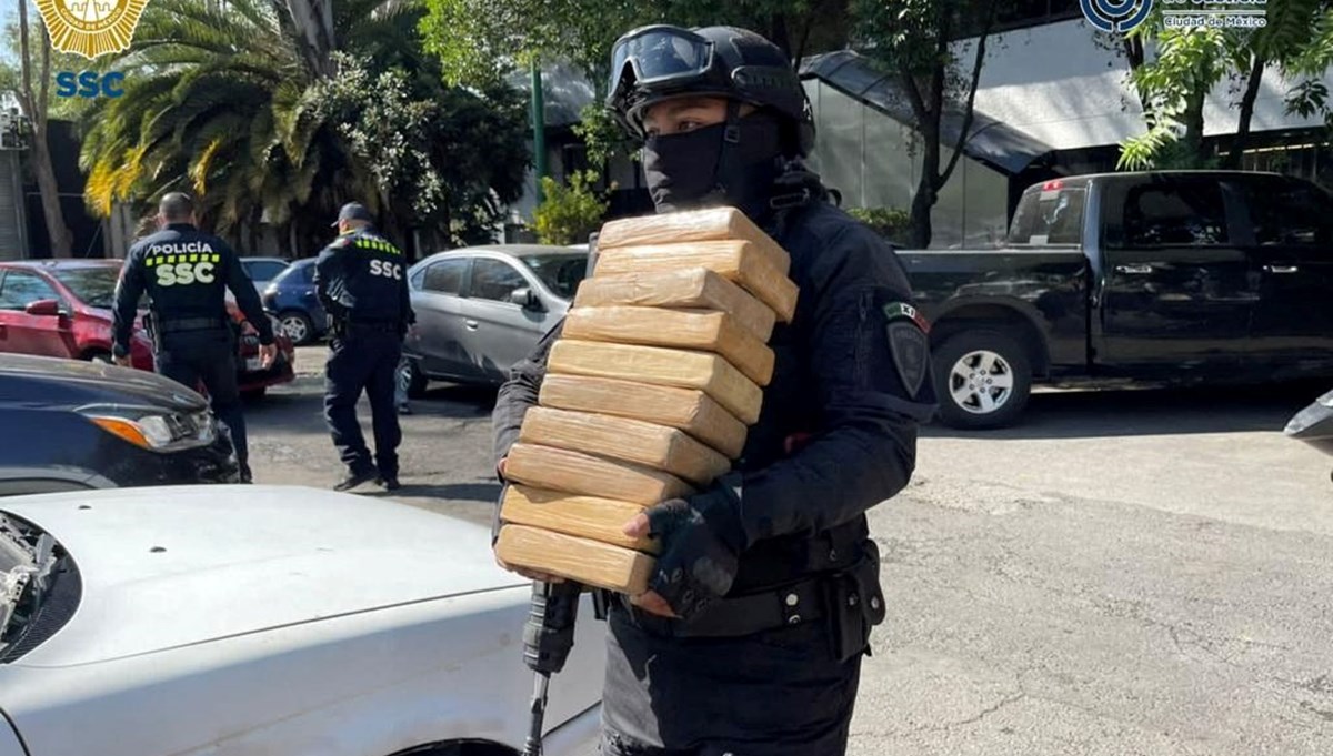 Meksika'daki operasyonda 1,5 tondan fazla kokain ele geçirildi