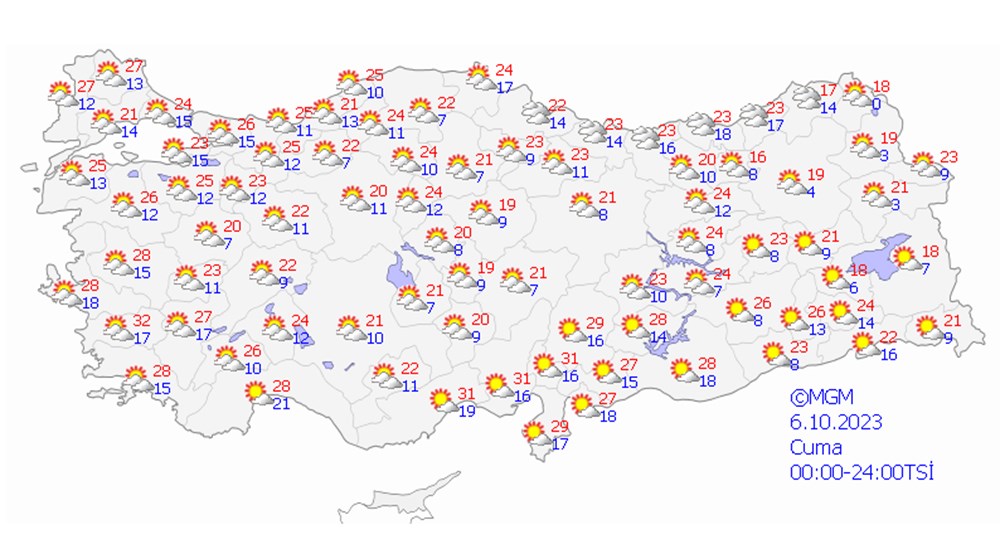 11 il için sarı ve turuncu kodlu uyarı (Yağışlar ne kadar devam edecek?) - 15