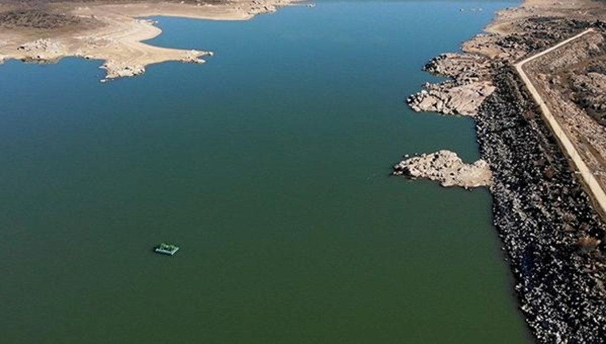 Trakya'daki barajlar yarı yarıya doldu Trakya'daki barajlar yarı yarıya doldu