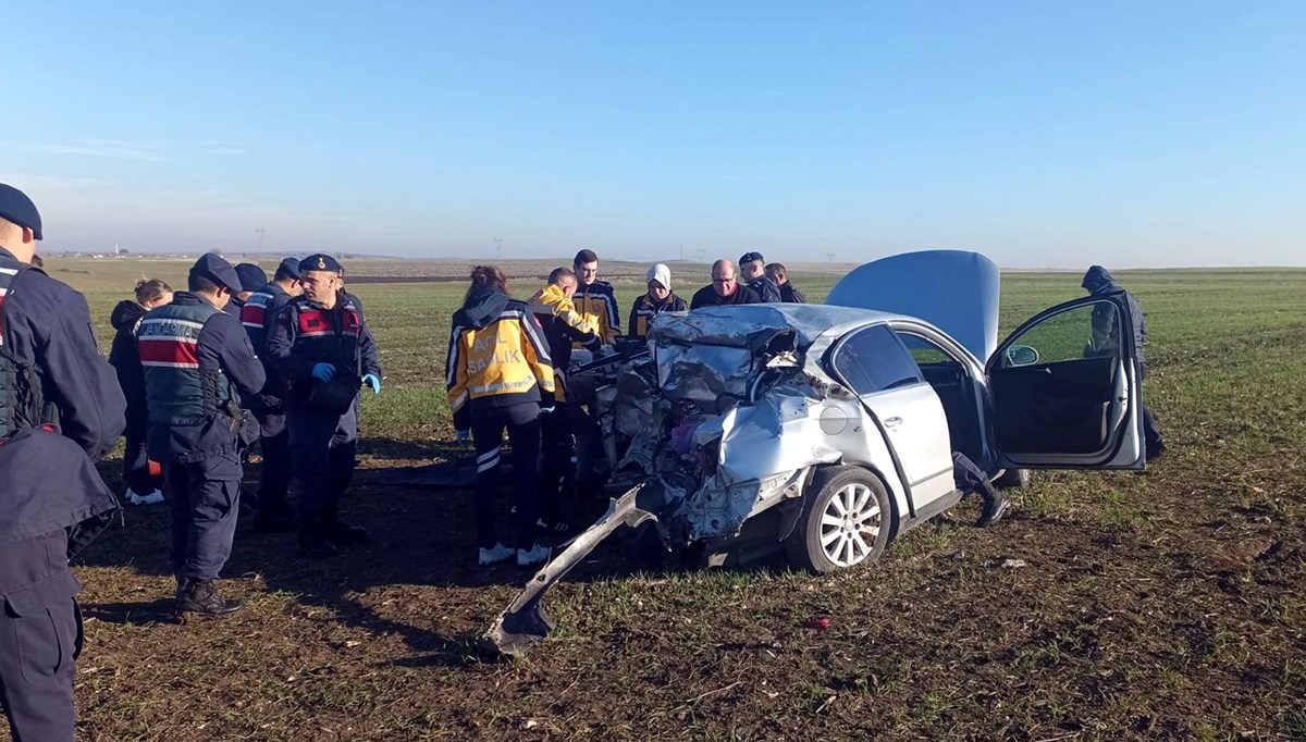 Tankerle çarpışan otomobilin sürücüsü hayatını kaybetti