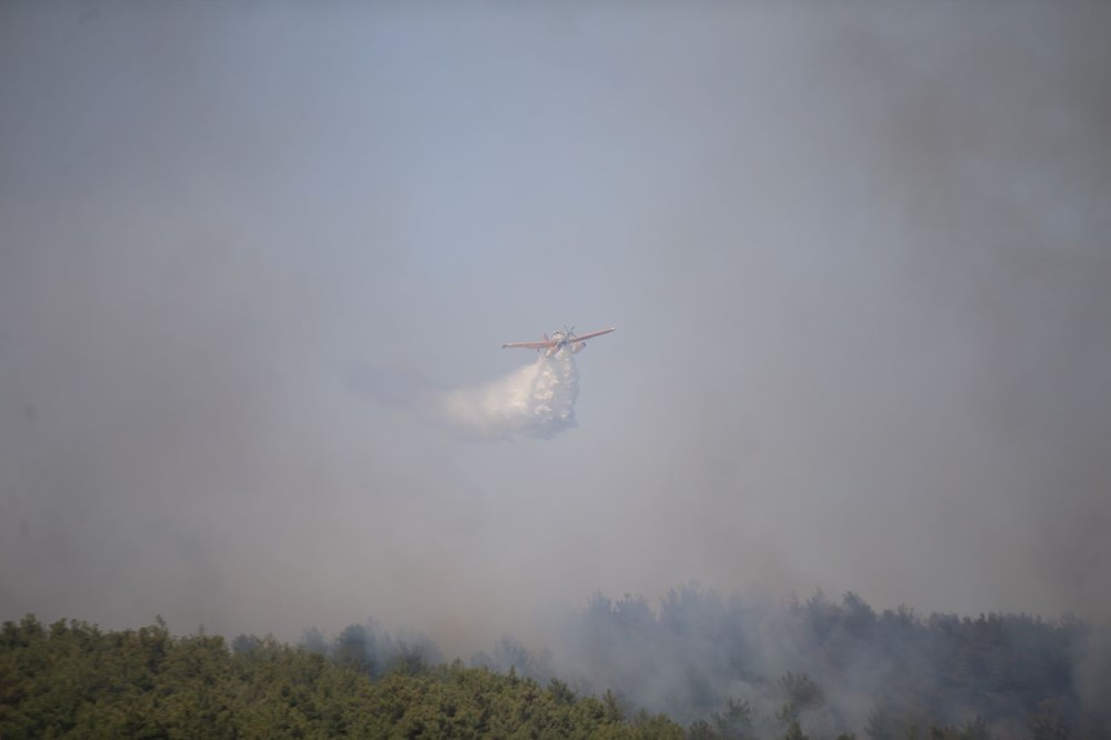 Altı ilde orman yangını: Üçü kontrol altına alındı, üçüne müdahale sürüyor - 3