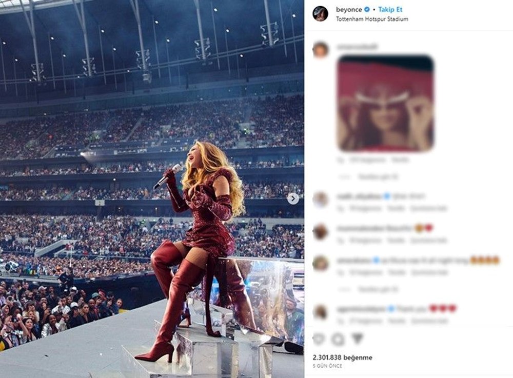 Beyonce'den turne ekibine cömert yemek siparişi - 2