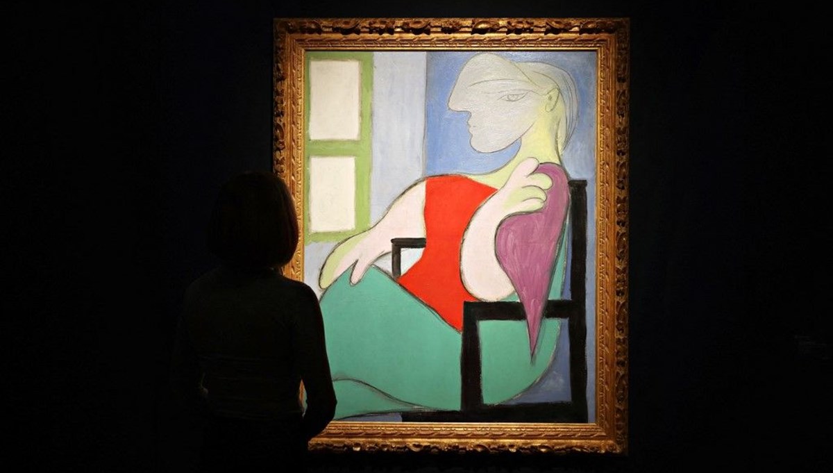 Picasso’nun 'Pencerenin yanında oturan kadın' tablosu 103 milyon dolara satıldı