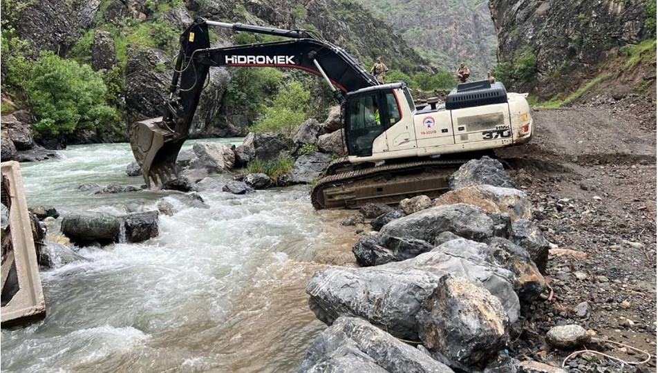 Akıntıya kapılan İbrahim'i arama çalışmaları dördüncü gününde