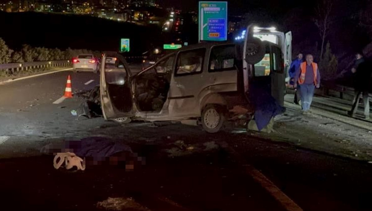 Gaziantep'te zincirleme kaza: 2 ölü, 2 ağır yaralı