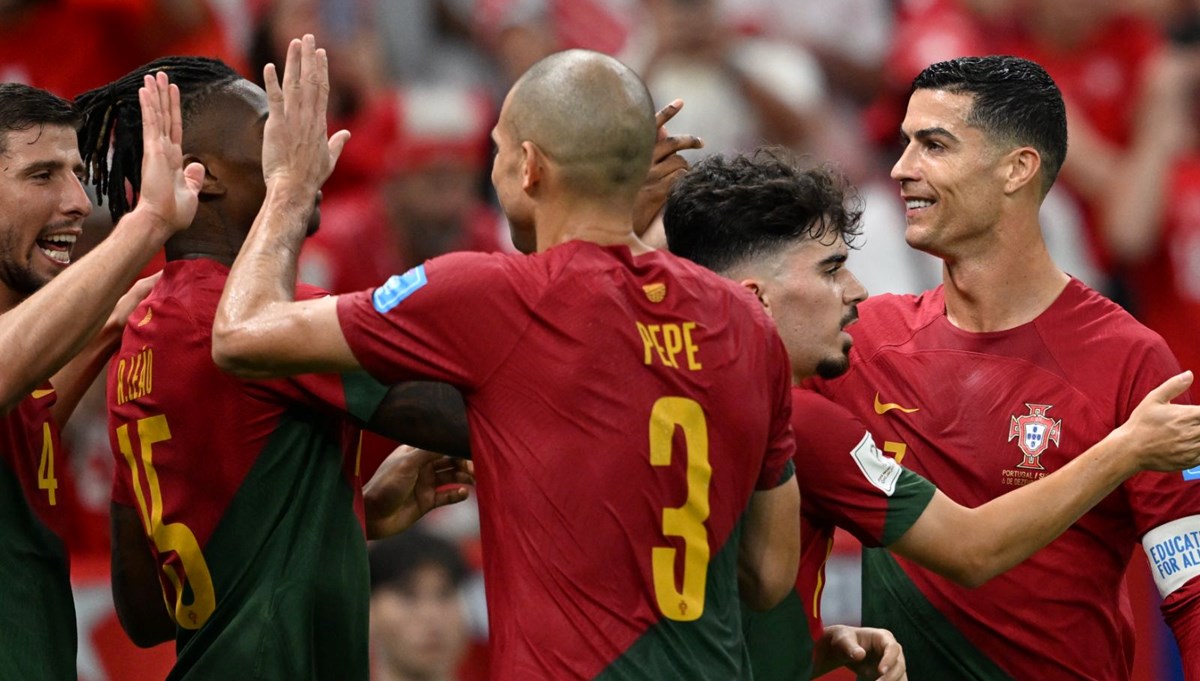 Portekiz Dünya Kupası'nda çeyrek finalde