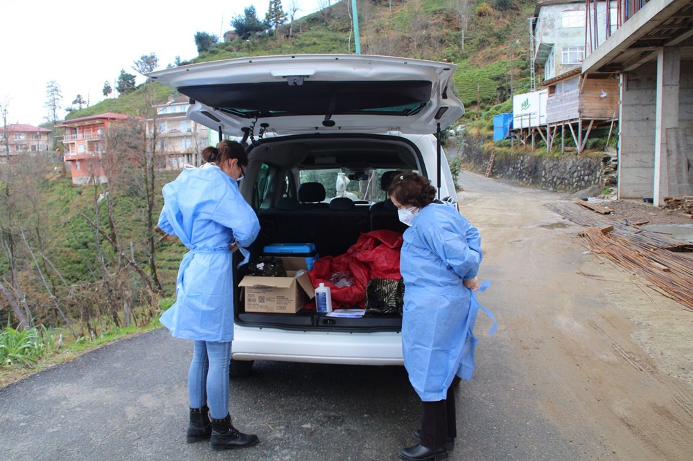Rize'de gizlenen temaslılara karşı yeni önlem - 8