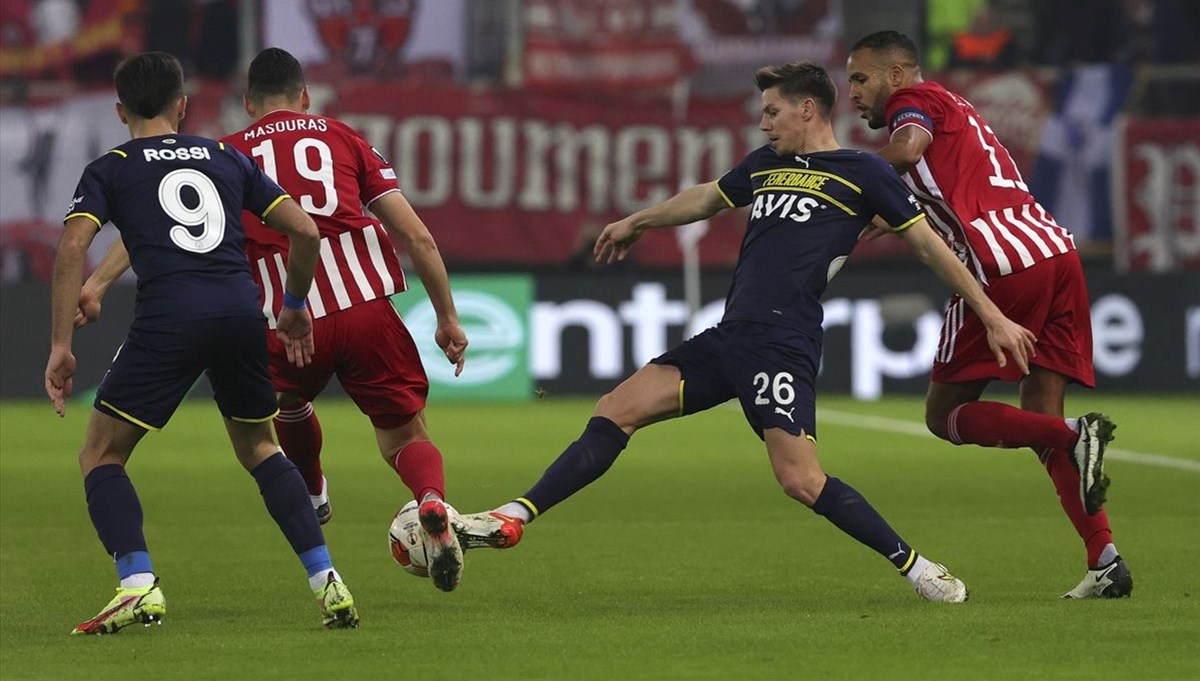 SON DAKİKA: Avrupa Ligi: Olympiakos'a yenilen Fenerbahçe turnuvaya veda etti
