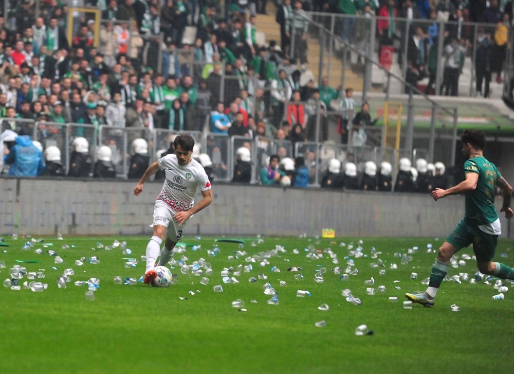 Bursaspor-Amedspor maçında gerginlik çıktı - 7