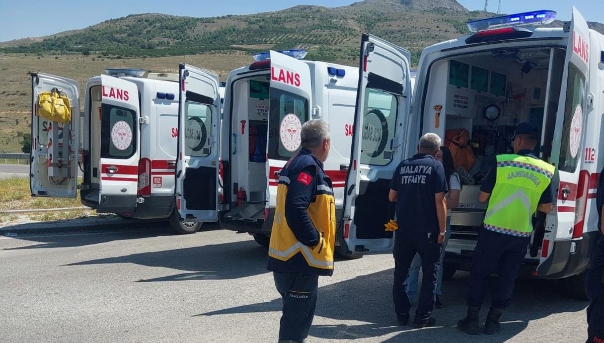 Malatya'da kaza: 4 yaralı