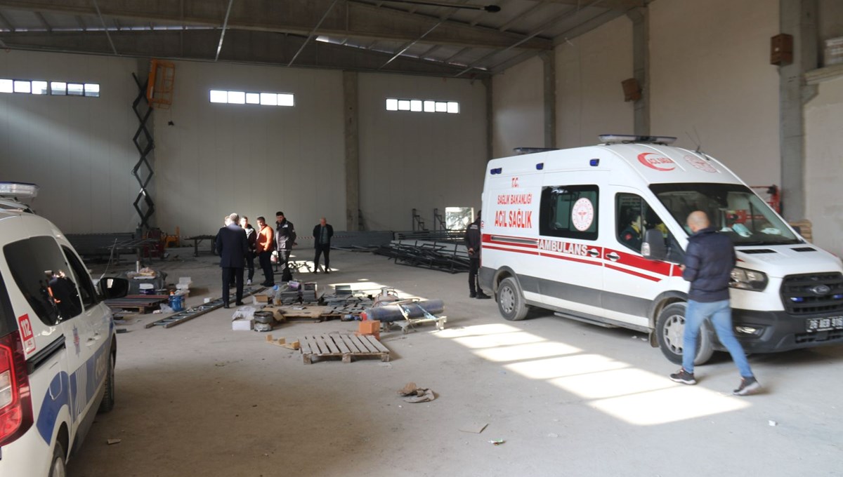 15 metre yükseklikten düşen işçi hayatını kaybetti 15 metre yükseklikten düşen işçi hayatını kaybetti