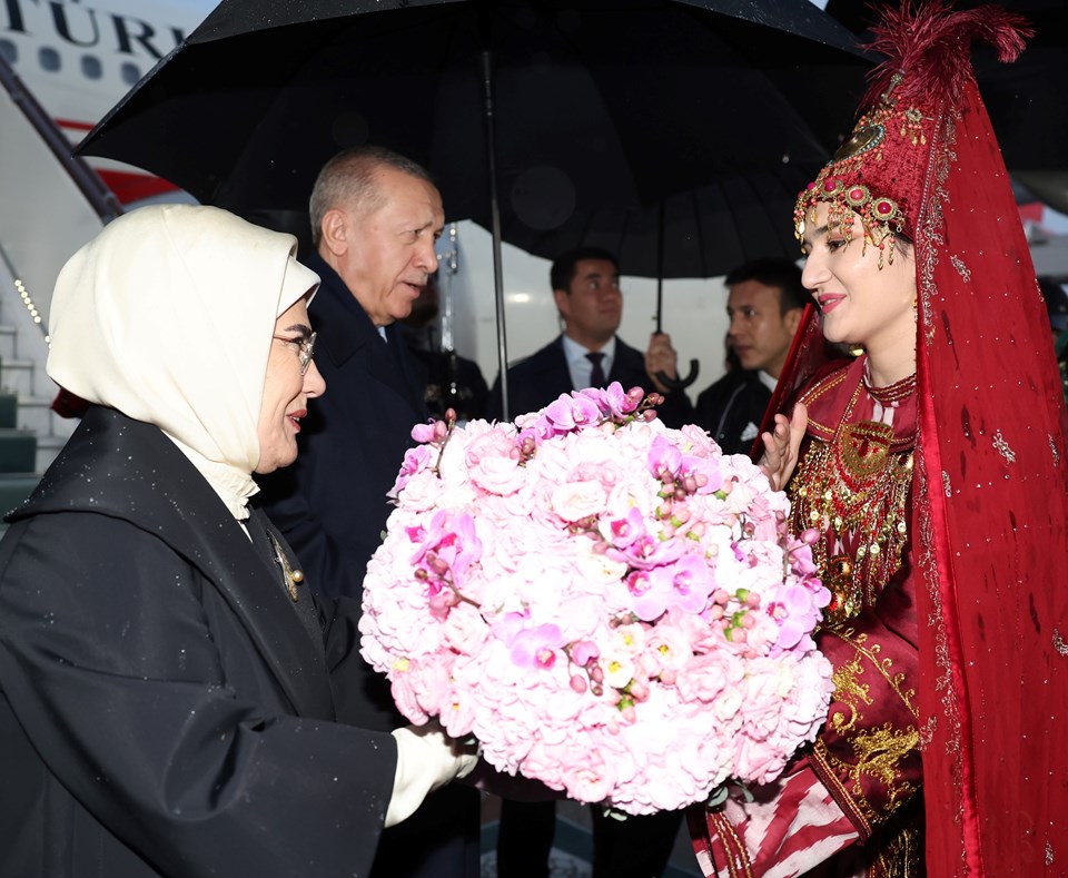 Cumhurbaşkanı Erdoğan Özbekistan'da - 1