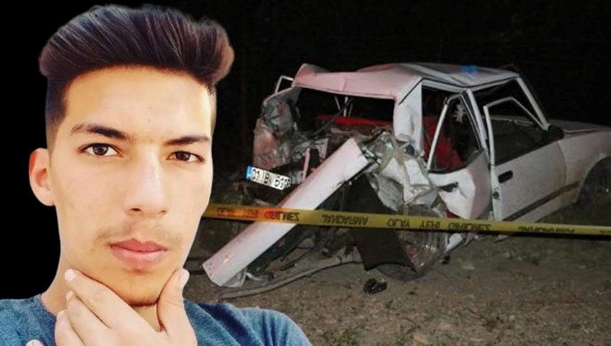 Otomobilin arkadan çarptığı otomobilin sürücüsü öldü Otomobilin arkadan çarptığı otomobilin sürücüsü öldü