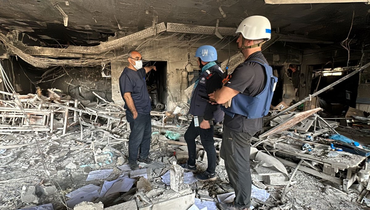 DSÖ yıkımı gözler önüne serdi | Şifa Hastanesi harabeye döndü DSÖ yıkımı gözler önüne serdi | Şifa Hastanesi harabeye döndü