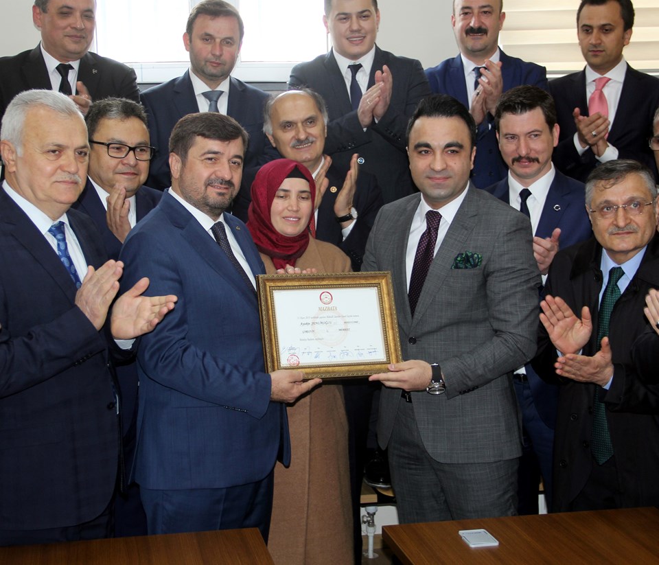 Giresun Belediye Başkanı Aytekin Şenlikoğlu mazbatasını aldı - 1