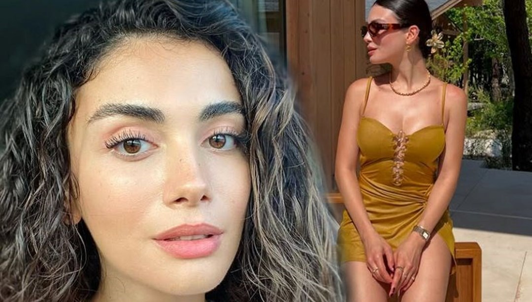 Özge Yağız'dan tatil pozu