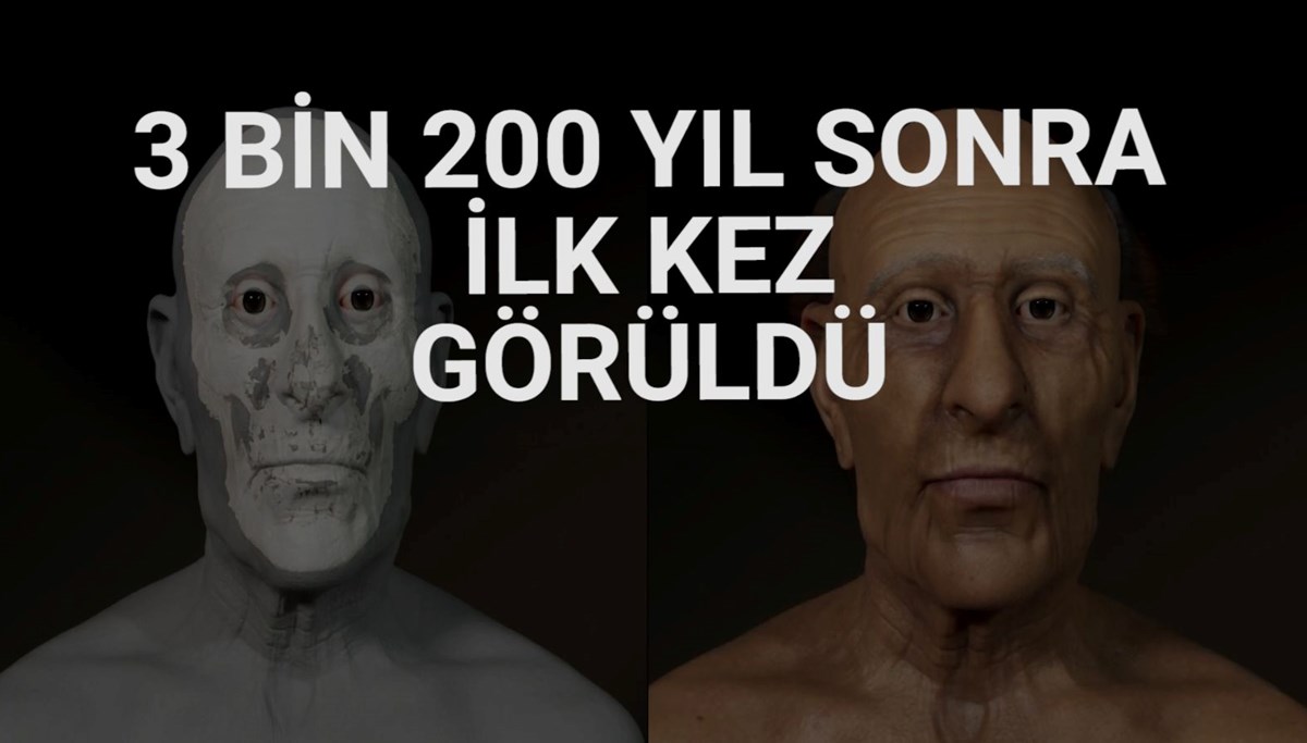 Mısır Firavunu 2. Ramses’in yüzü bilgisayarla canlandırıldı