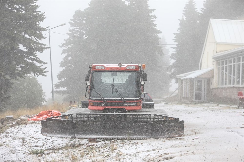 Yurttan manzaralar: Kar erken geldi - 19