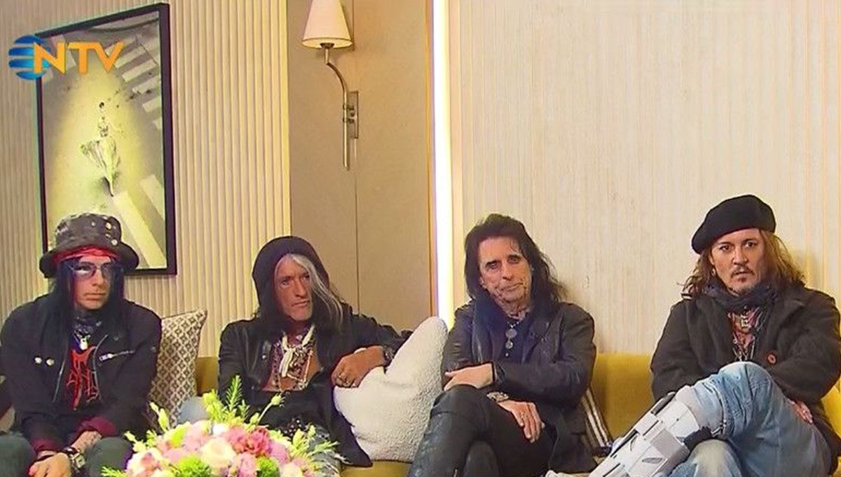 Hollywood Vampires grubu NTV'de