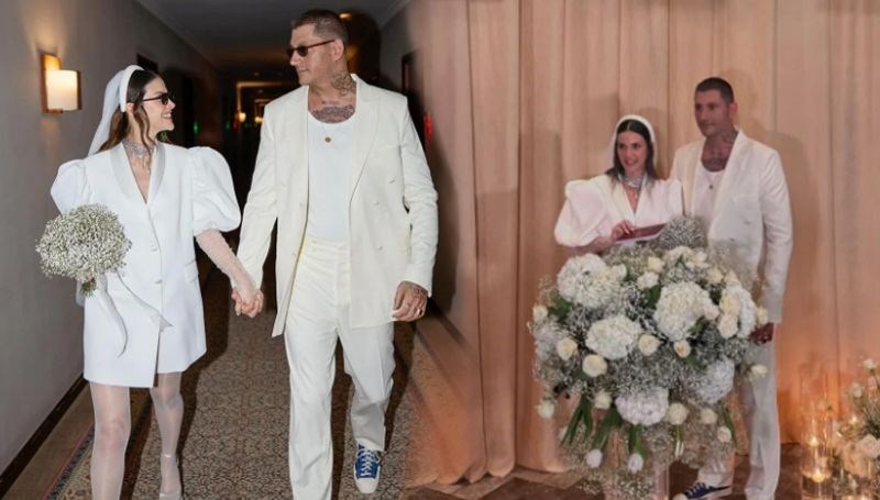 İrem Helvacıoğlu ile Ural Kaspar'dan nikah sonrası ilk paylaşım: Seni çok seviyorum