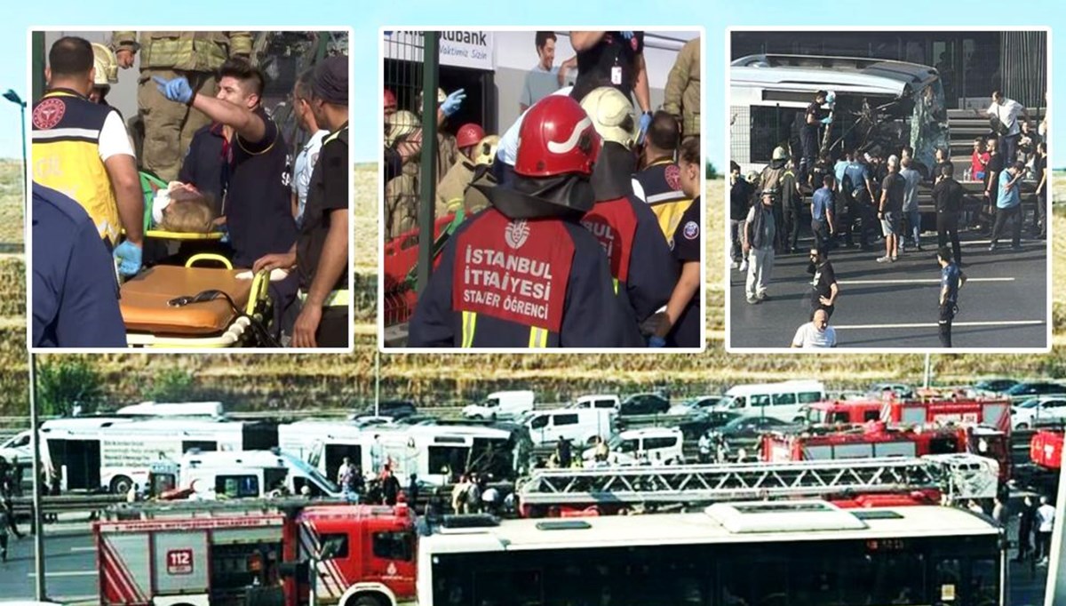 SON DAKİKA HABERİ: Küçükçekmece'de metrobüs kazası: 1 ölü, 2'si ağır 53 yaralı SON DAKİKA HABERİ: Küçükçekmece'de metrobüs kazası: 1 ölü, 2'si ağır 53 yaralı
