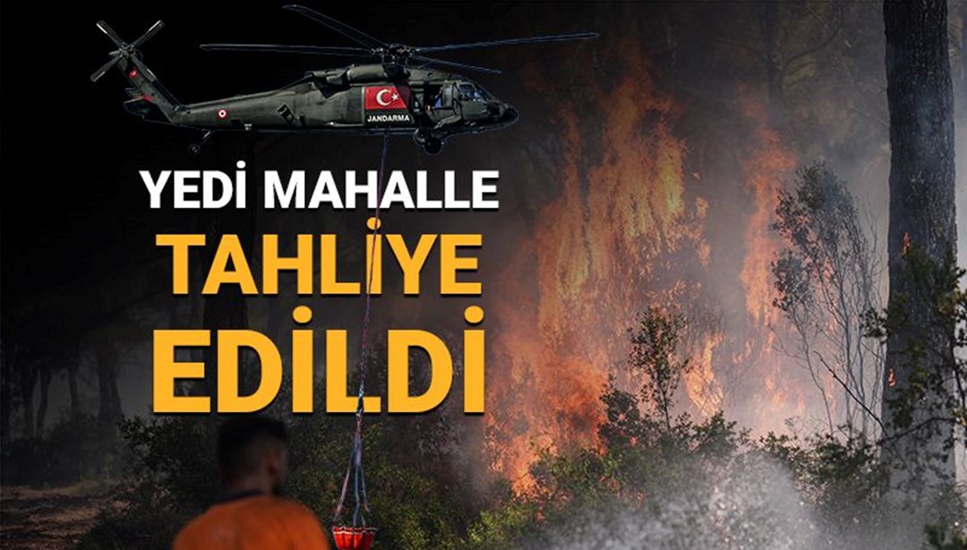 İzmir'de orman yangınları kontrol altına alındı