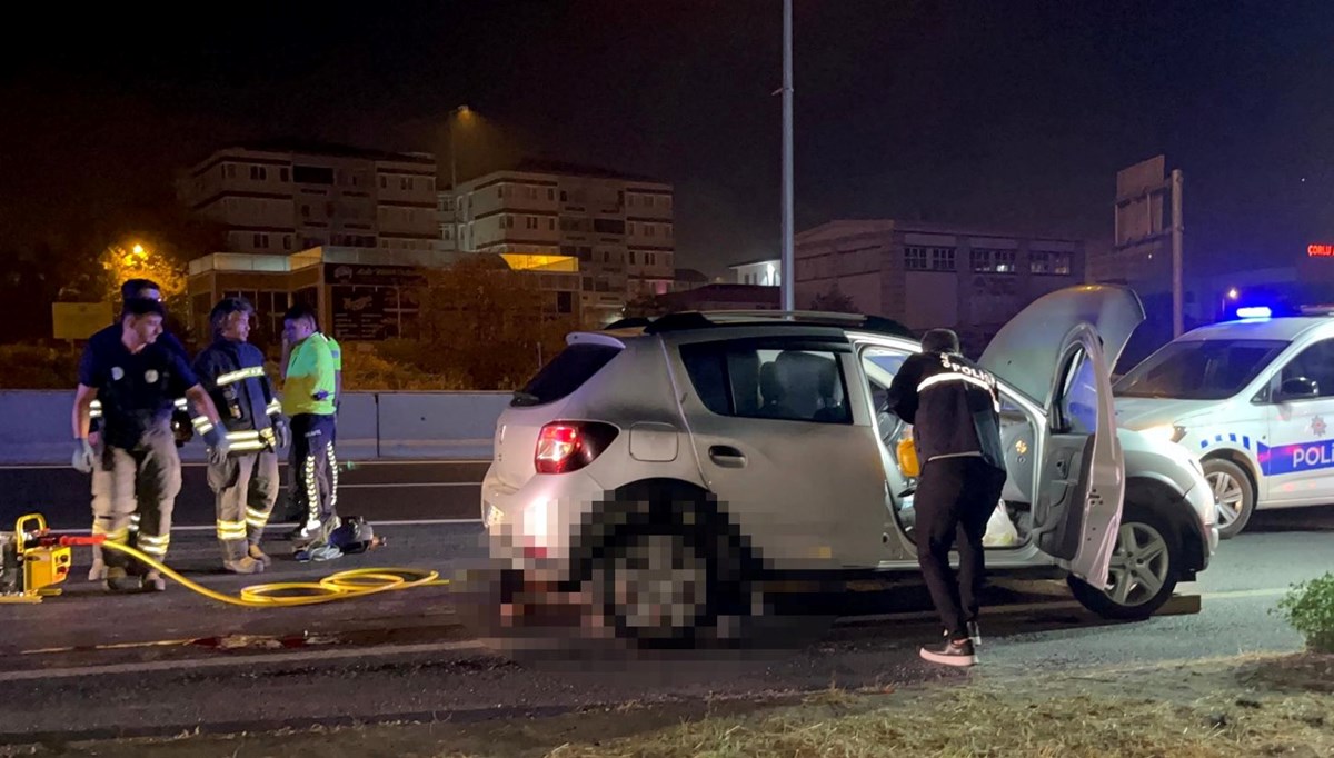 Tekirdağ'da trafik kazası