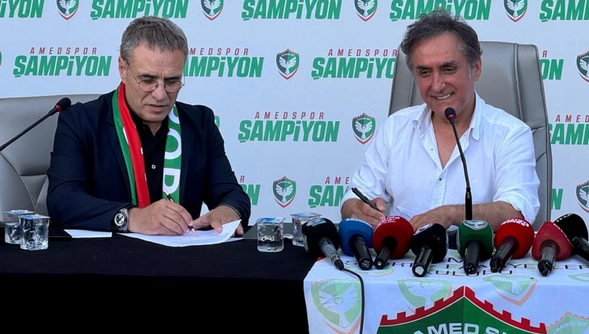 Amedspor’da Ersun Yanal dönemi resmen başladı