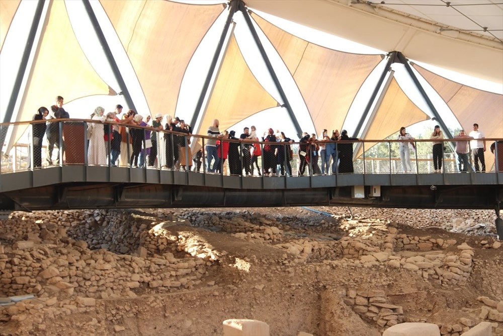 Göbeklitepe 10 ayda ziyaretçi sayısında zirveye ulaştı - 1